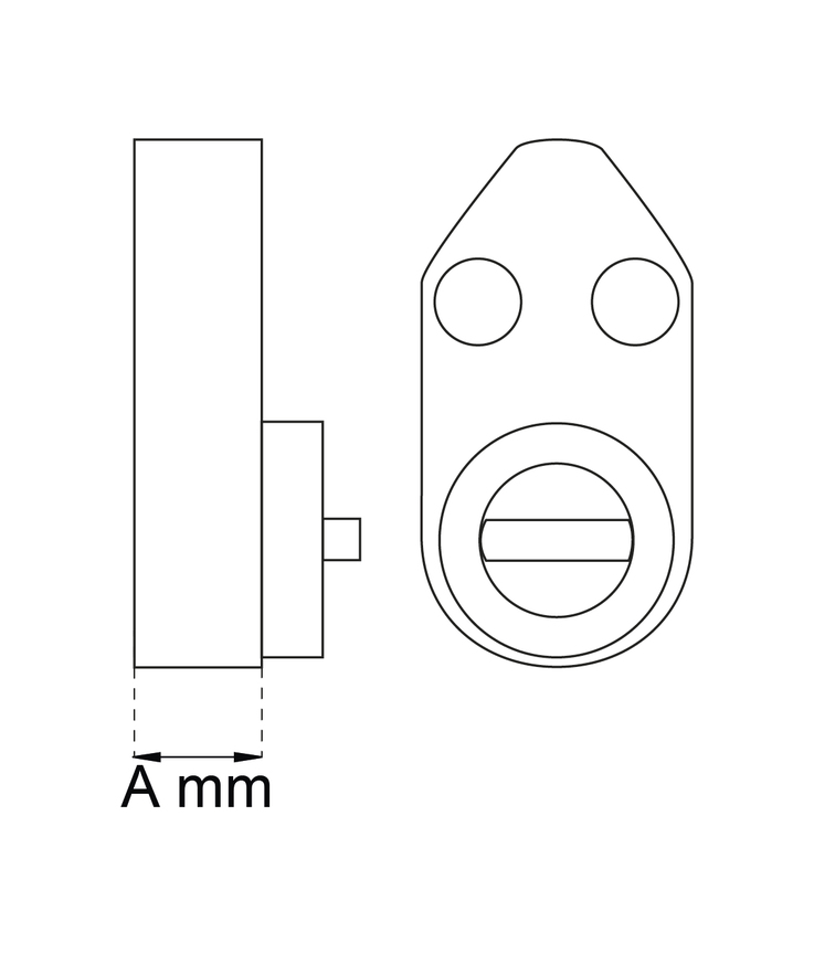 Cylinderförlängare 73 5mm