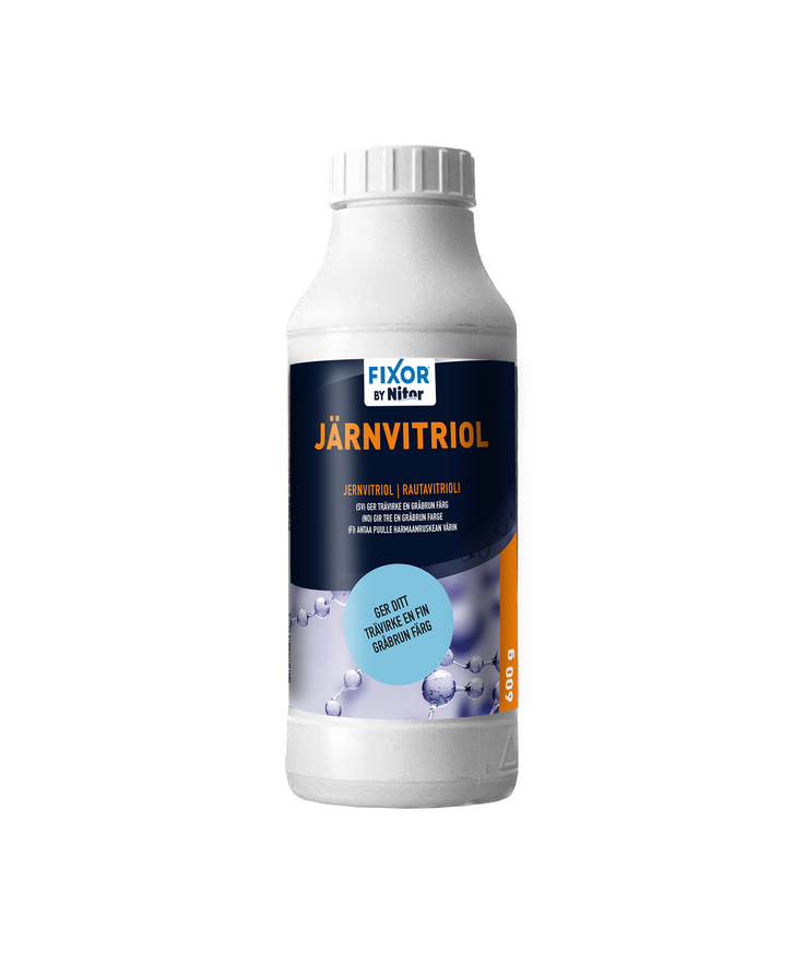 Järnvitriol nitor blekmedel För trä