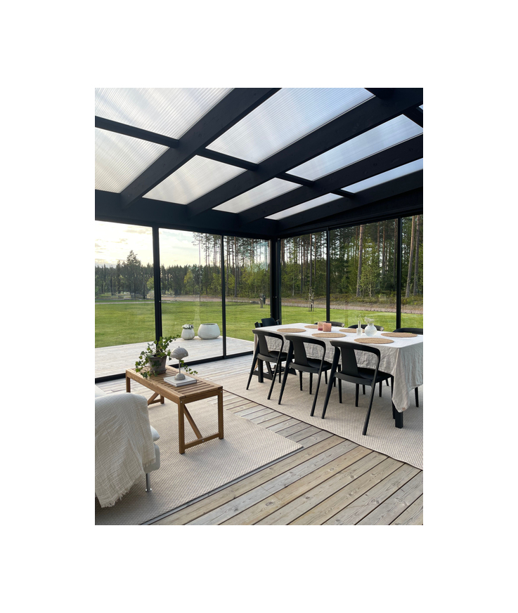 Kanalplast gop multiglas Opalvit 3000x1050x10mm