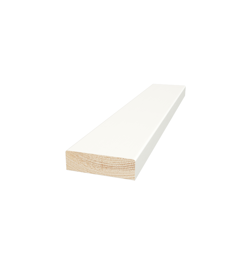Täckbräda vit s 0502-y 21x143mm