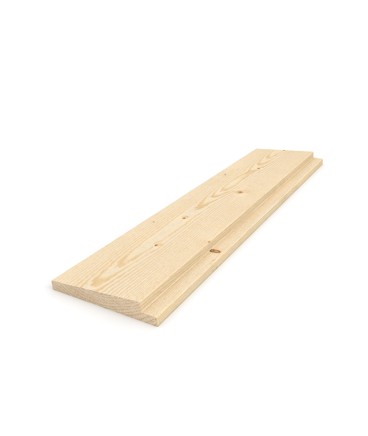 Fjällpanel bas gran 21x120mm