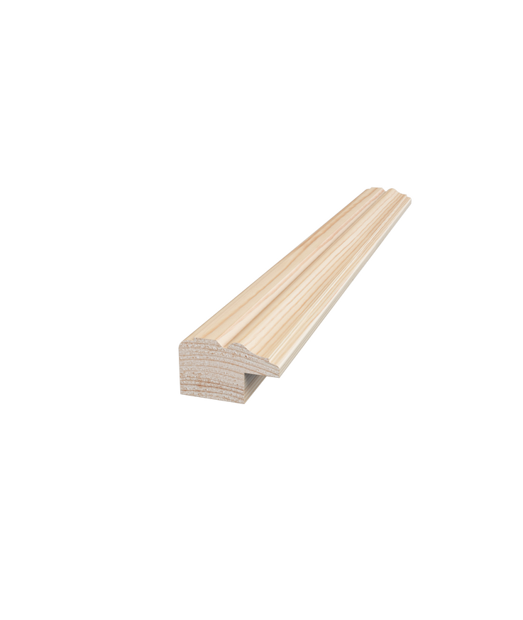 Bröstlist profil 115 furu 27x44mm