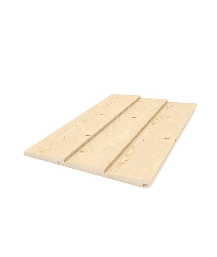 Fjällpanel bas gran 21x120mm