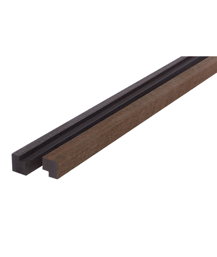 Avslutningslist premium smoked Oak 22x25x3000mm