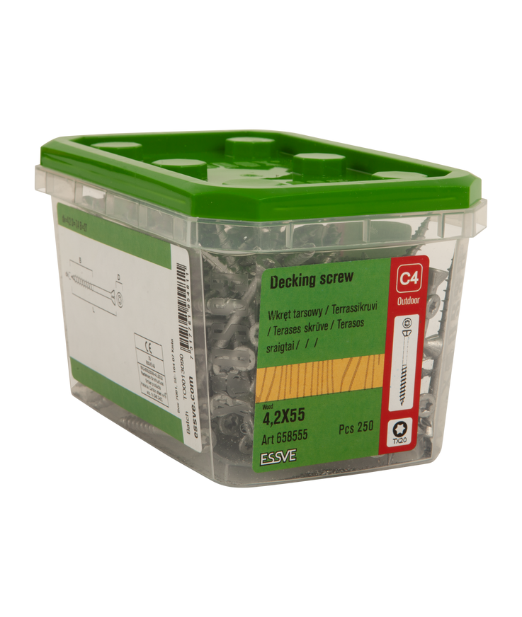 Trallskruv corrseal tx20 4,2x55