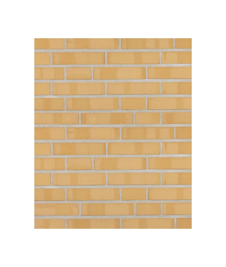 Fasadtegel rt208 snf månghål Schatterat slätt gult