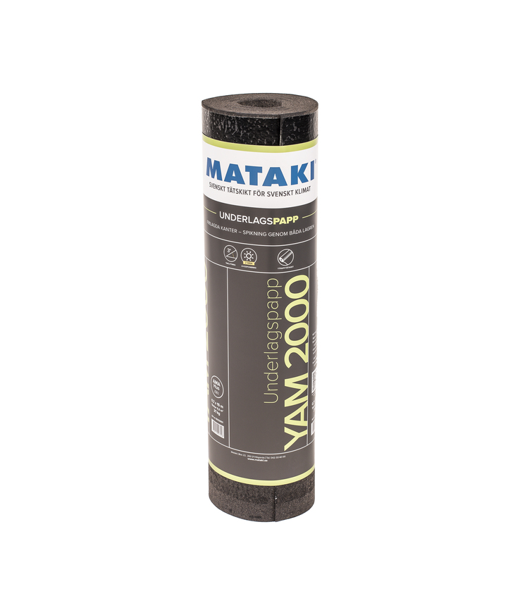 Underlagspapp YAM 2000 15x0,70m
