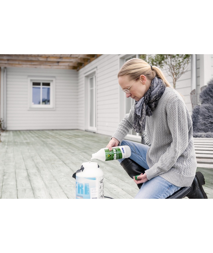 Desinficering grönfri biocid