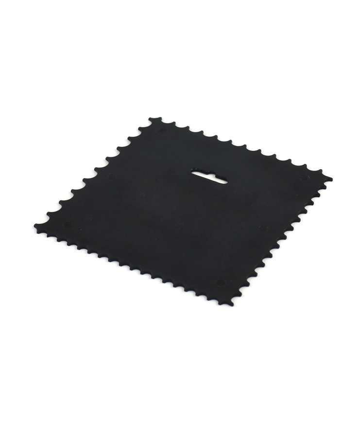 Fixkam plast 4-sidig rund