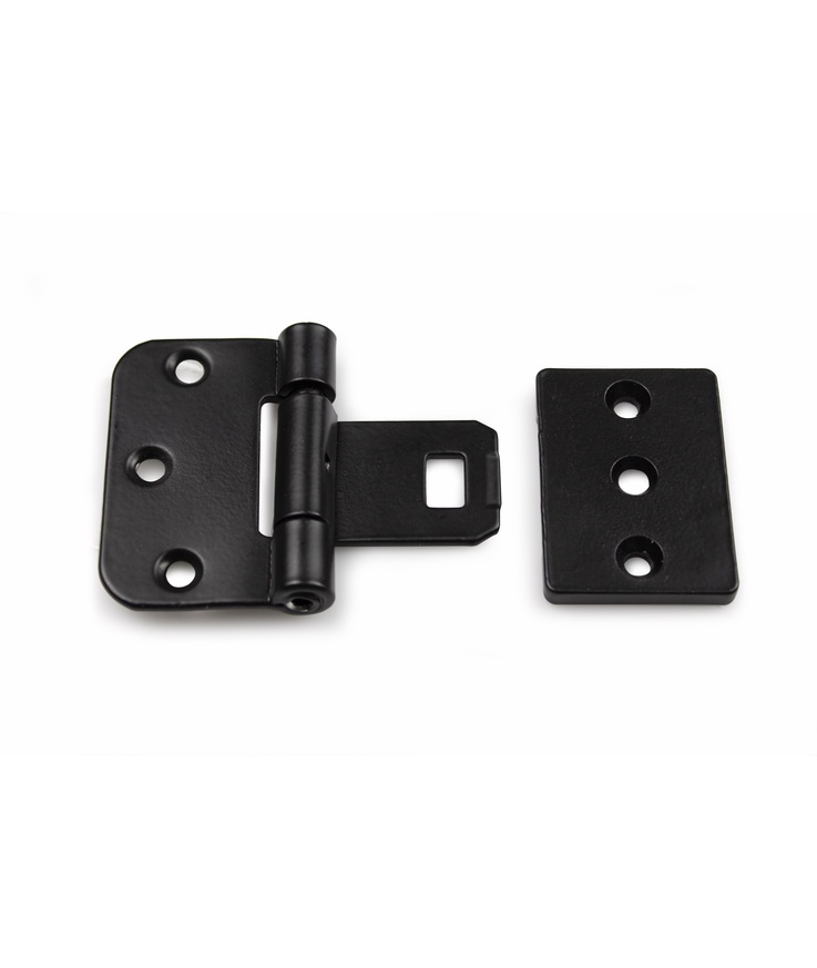 Dörrgångjärn 2465 svart 65x46mm