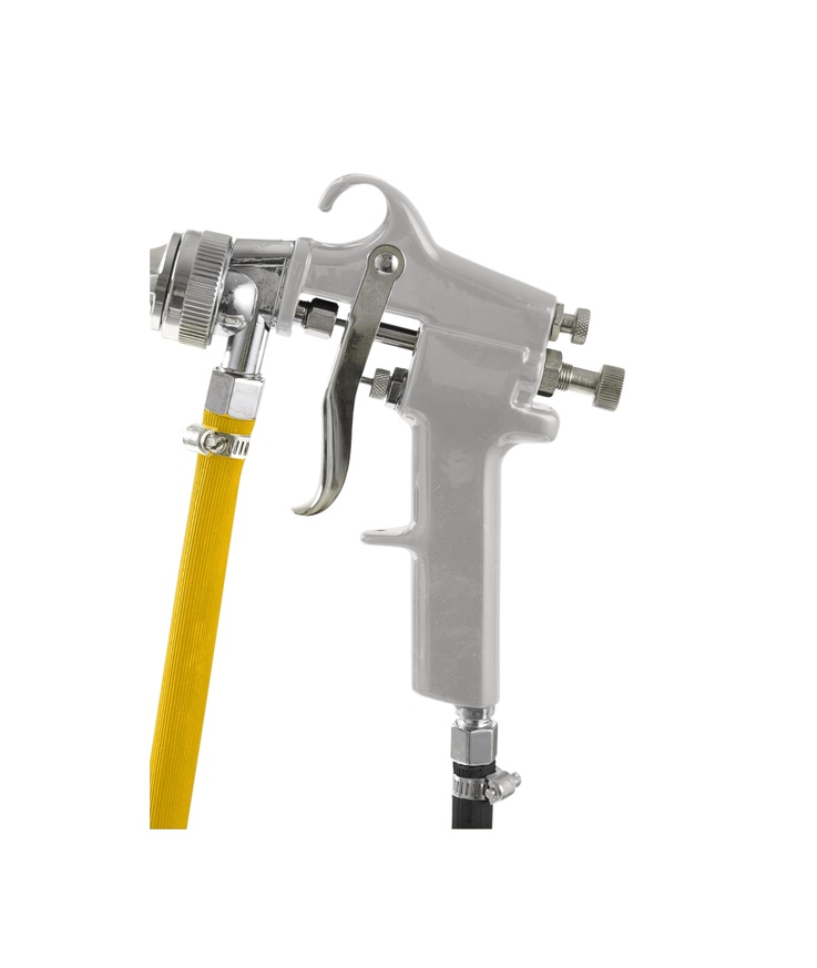 Färgspruta tryckluft med tank 9,5l