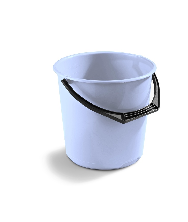 Hink nordiska plast ljusblå 10l