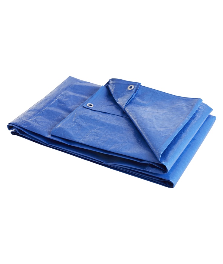 Presenning grouw 140gr/kvm blå 3x5m