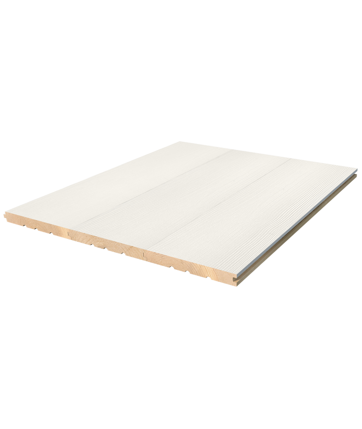 Trägolv leva tradition vit Furu 14x117