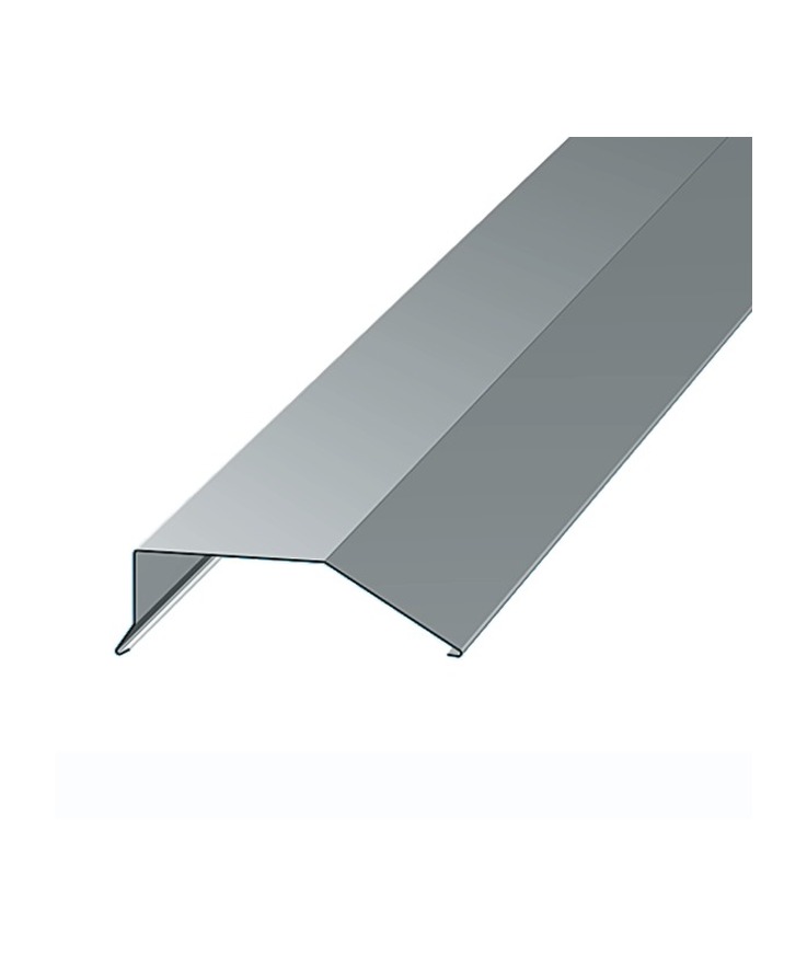 Vindskivebeslag visk tegelröd 742 hbp 55x2000mm