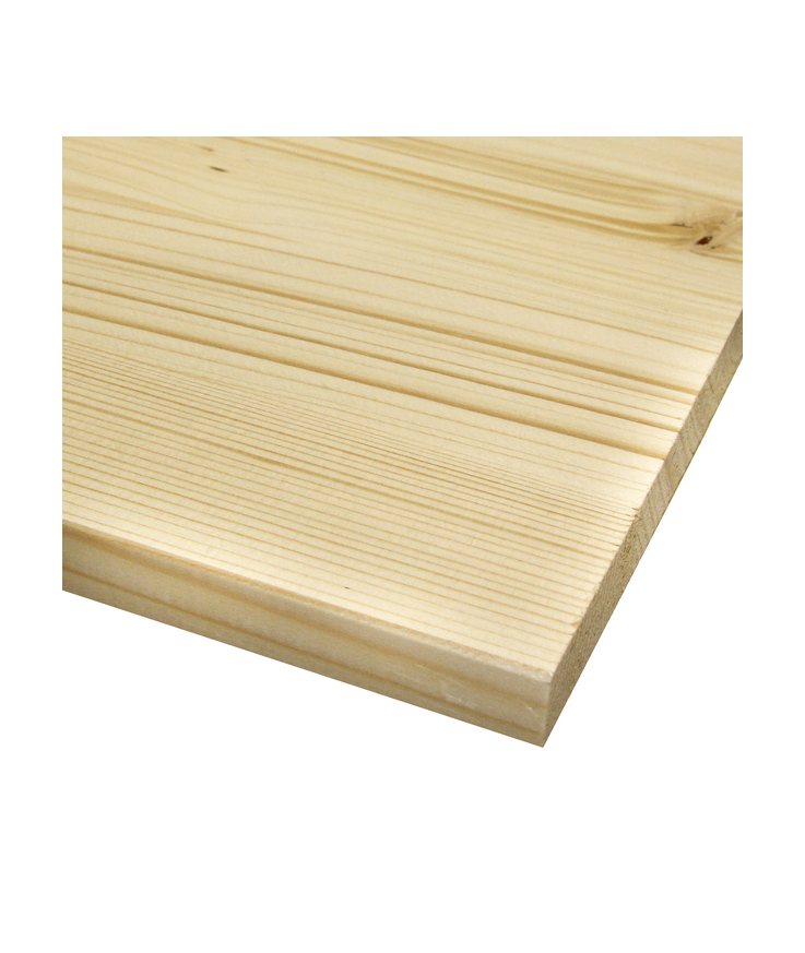 Hobbyskiva massiv gran 18x2400x200mm