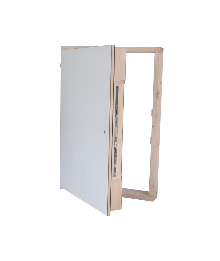 Tak&vägglucka ei30 ei60 vit 540x790mm
