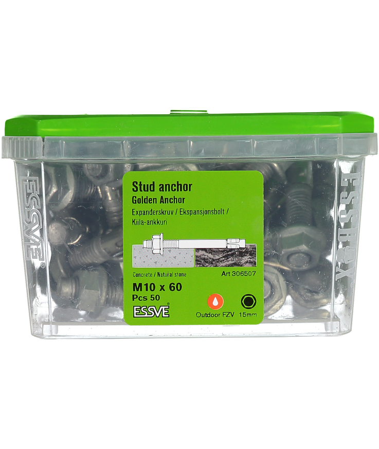 Expander golden anchor fzv M10x60