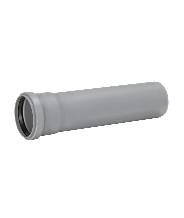 Rör pp inomhus 1 muff uponor 75x500mm