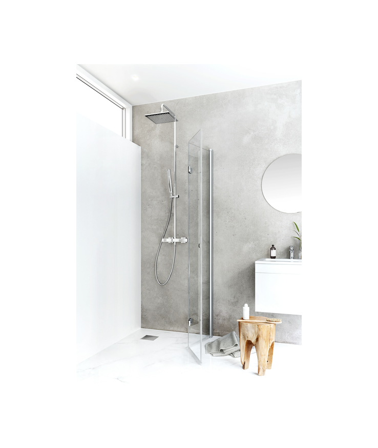 Duschdörr igloopro vik 80 klar Nat