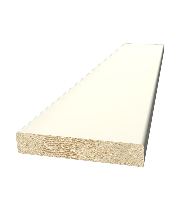 Täckbräda vit s 0502-y 21x118mm