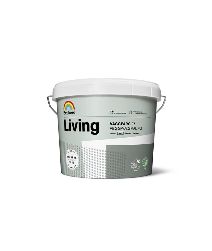 Väggfärg living 7 502 antikvit 3l