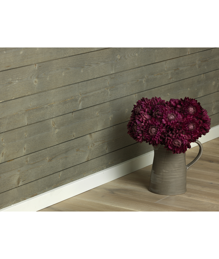 Panel rough betsad väderbiten Grå ändspont 14x120x4500 8st