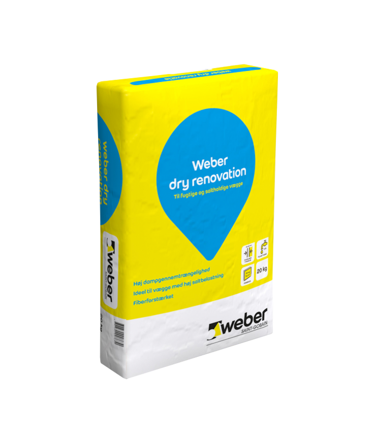 Källarputs weber dry Renovation 20kg