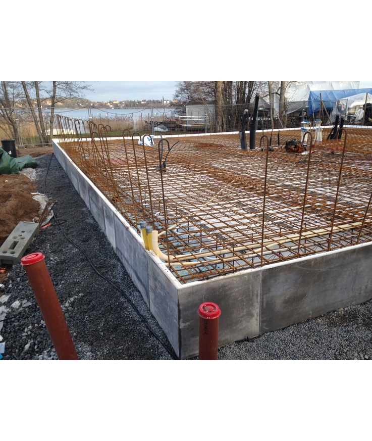 Grundelement isoler betong Siroc kantelement 400/75