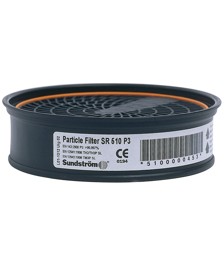 Partikelfilter sr 510 p3 r Sundström
