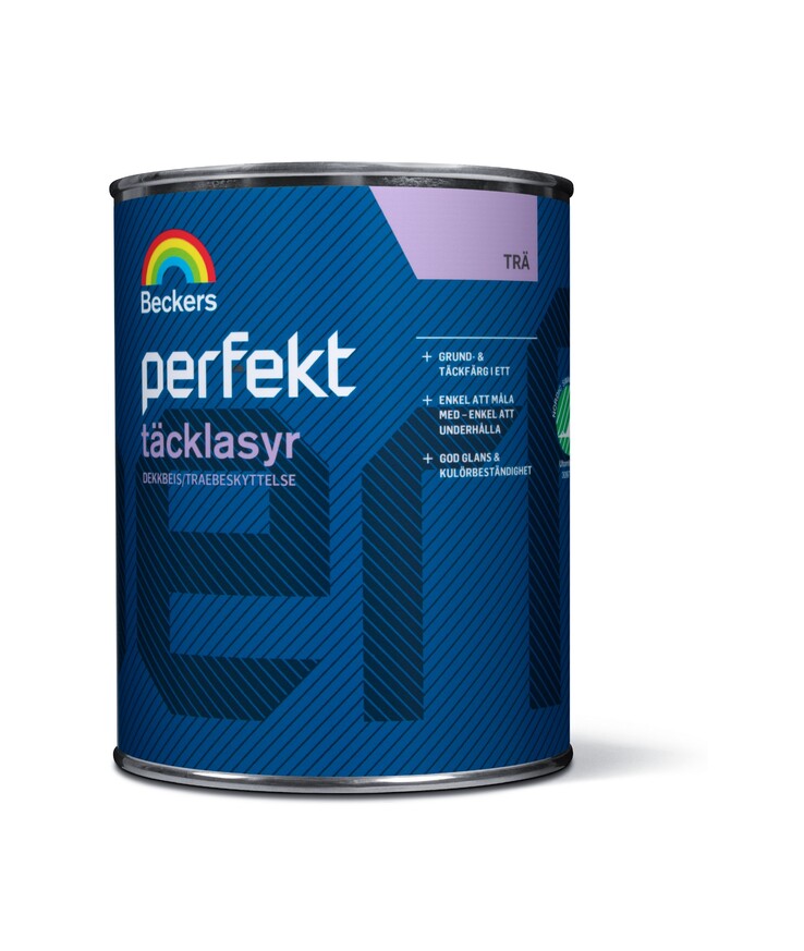 Täcklasyr perfekt 255 faluröd 1l