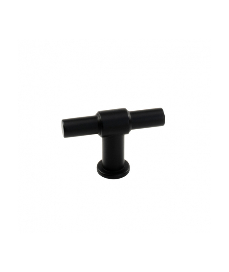 Knopp t-type mattsvart