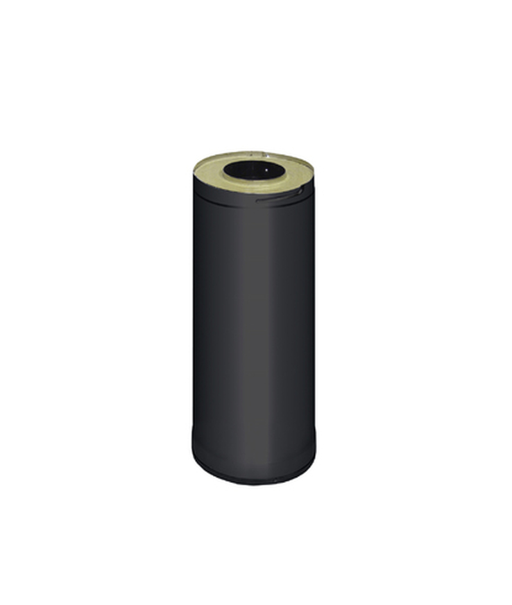 Harvia skorstensförlängning 500mm svart WHP500 isolerad