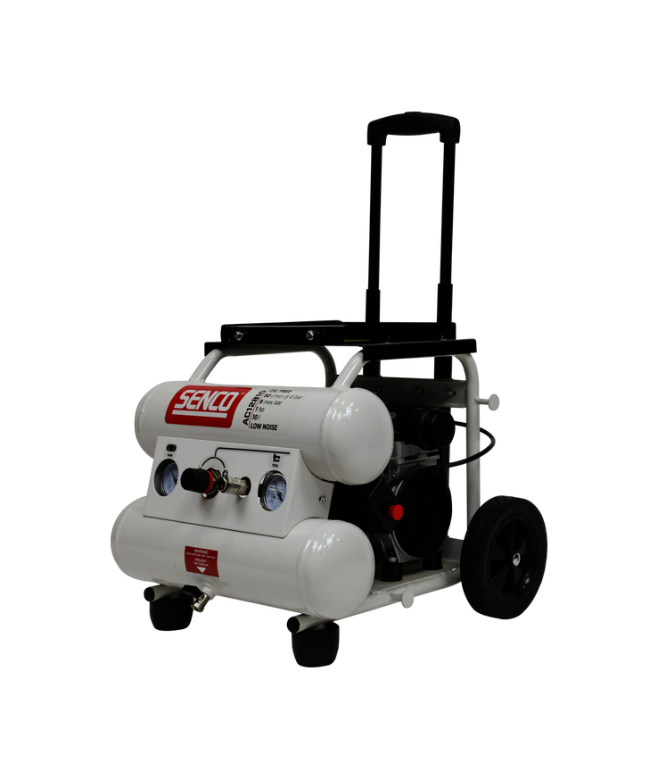 Kompressor ac12810 low noise Oljefri 9 bar 10l 128l/min