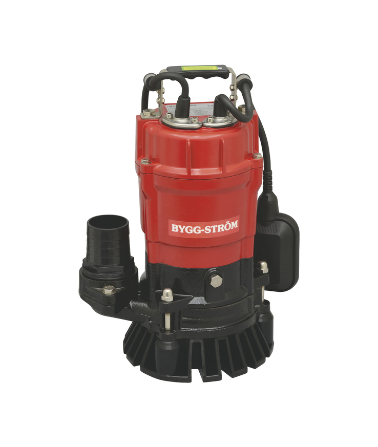 Länspump med flottör Bygg-ström 210l/min