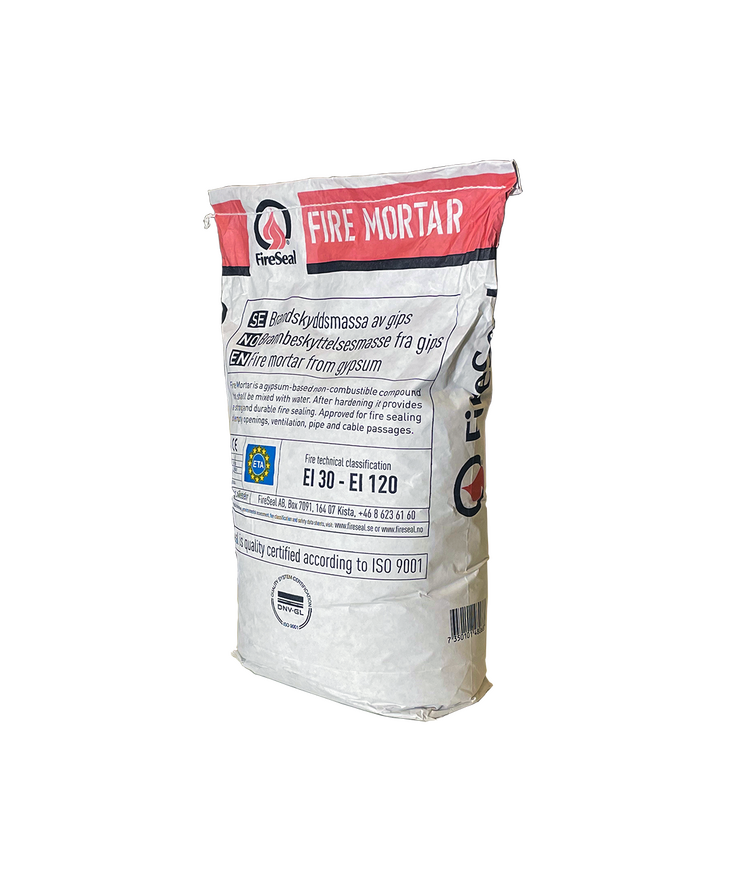 Brandskyddsmassa fire mortar Vit gips