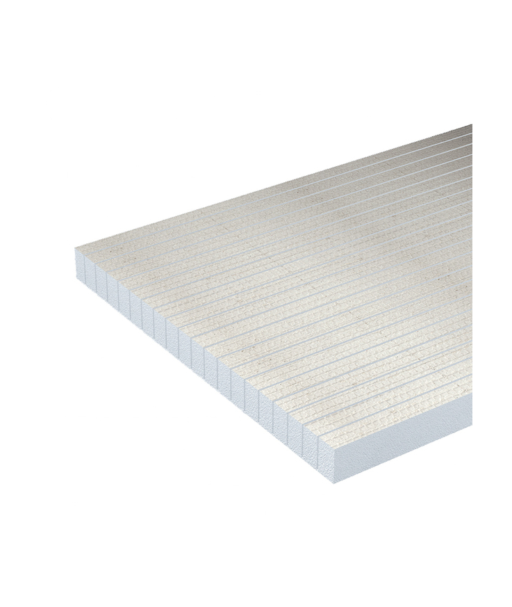 Byggskiva element-el sl 50 Längsspårad 0,6x2,5m