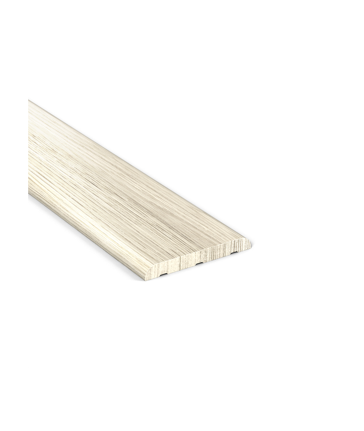 Tröskel ek vitbetsad lackad 9x75mm 200cm
