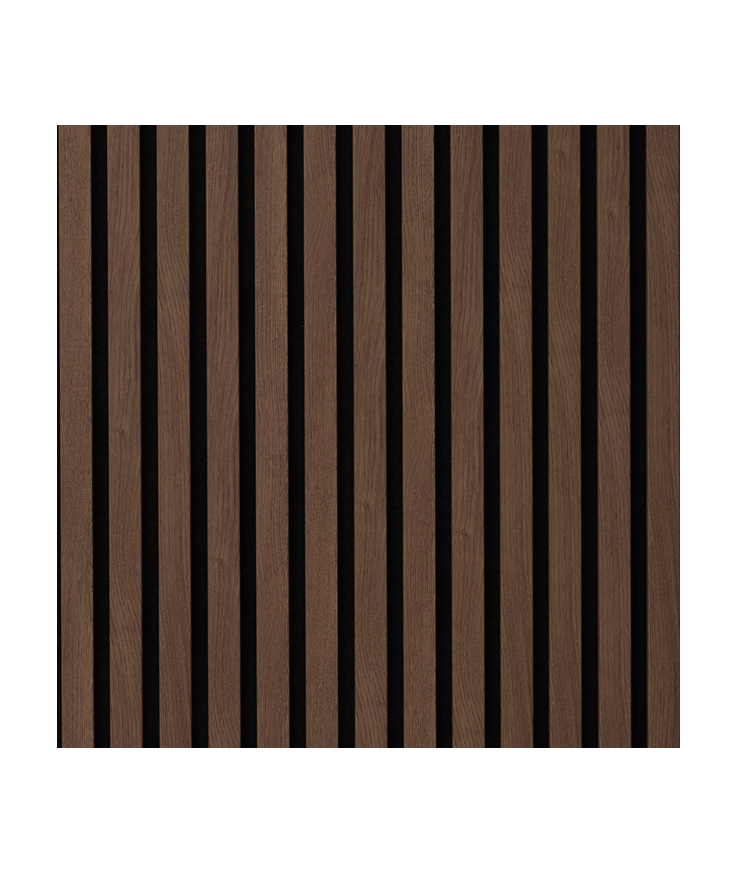 Akustikpanel harmoni kastanj Sv filt 2590x615x20