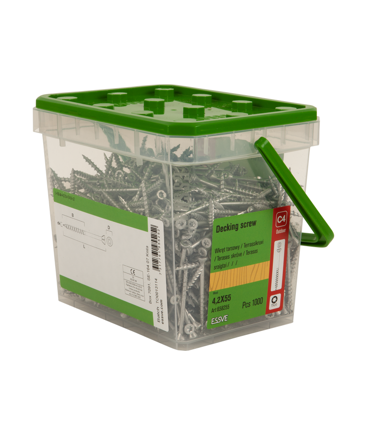 Trallskruv corrseal tx20 4,2x55