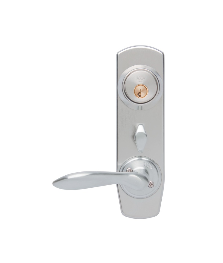 Behörssats assa entre d12 b1 1956 cylinder mattkrom