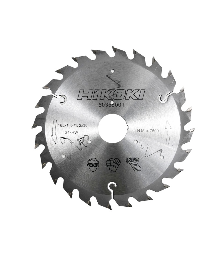 Sågklinga 125x1,2 20mm hål 24t c18dbl