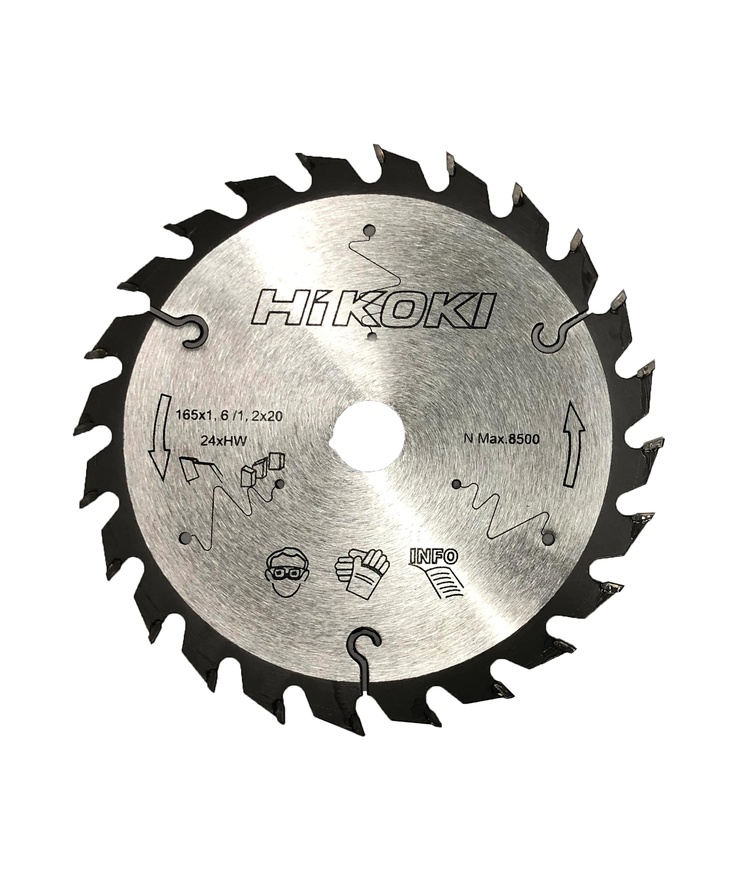 Sågklinga 125x1,2 20mm hål 24t c18dbl