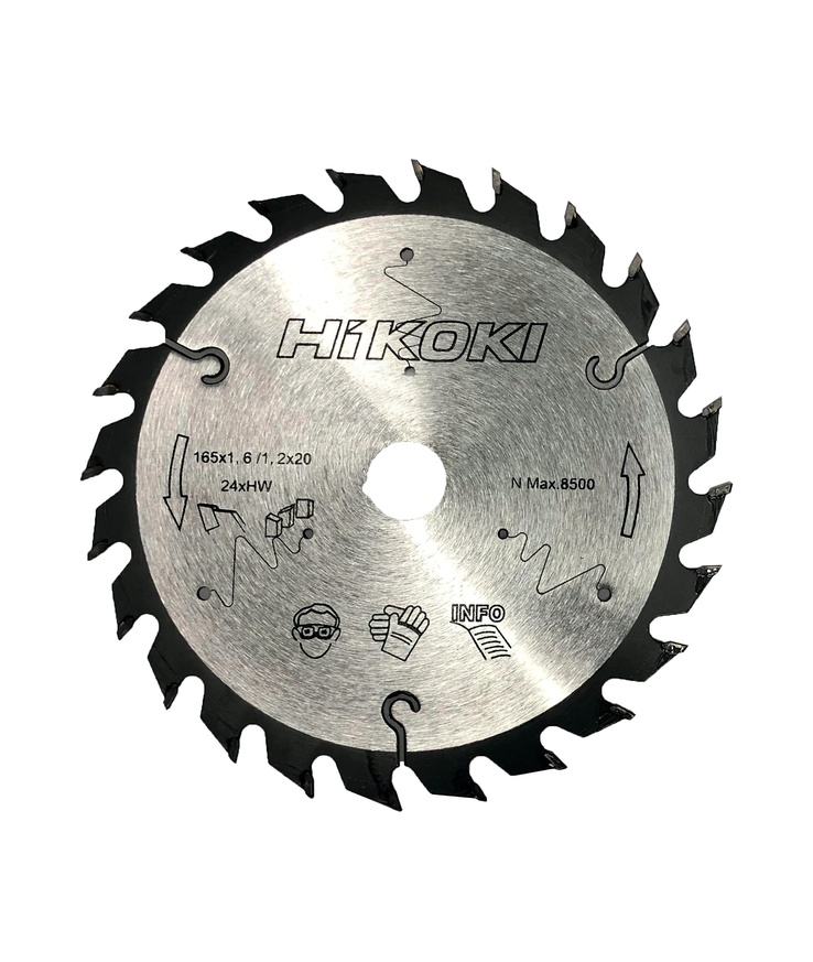 Sågklinga 125x1,2 20mm hål 24t c18dbl