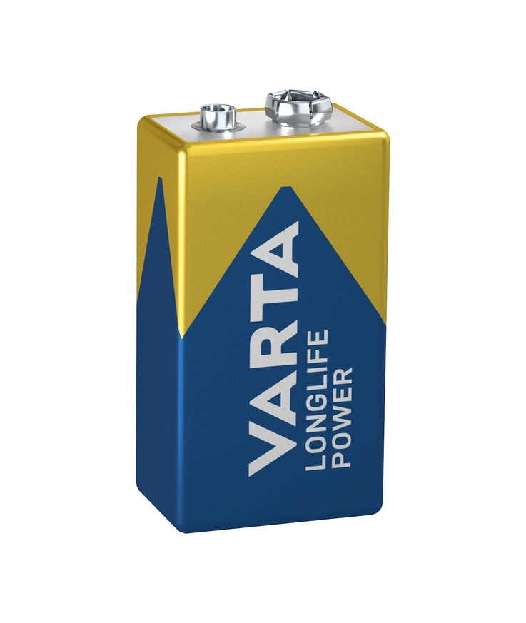 Batteri longlife power 9v Scand bli 1