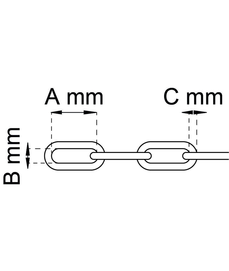 Kätting 4ll vfz 7,2x32mm