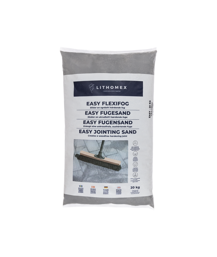 Fogmaterial lithomex easy Flexifog grå 20kg